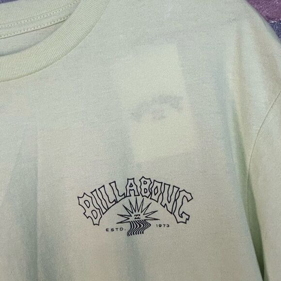 5 for $25đ„BillabongâLime GreenâShort Sleeve T-Shirt Medium- New With Tags - Picture 4 of 8